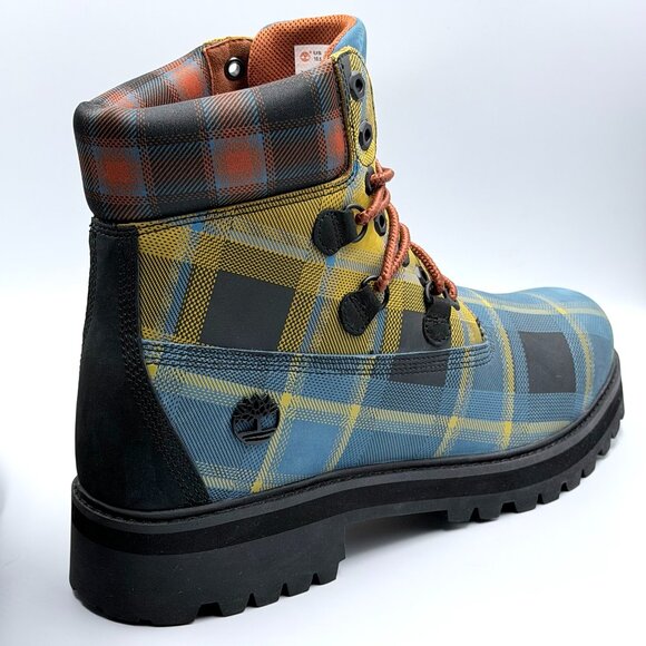 Timberland Vibram Plaid Waterproof Boots - Picture 8 of 13